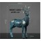 Crafts couple deer European style living room home decoration deer Sculpture.