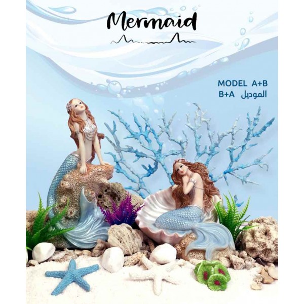 Mermaids to decorate aquariums