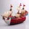 Pirate ship model decoration aquarium ship and home decore