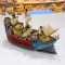 Pirate ship model decoration aquarium ship and home decore