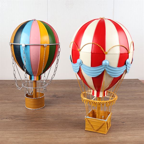 Hot air balloon craft home decoration iron made DCG032