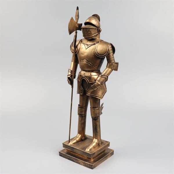 Man in armor craft decoration iron made DCG034