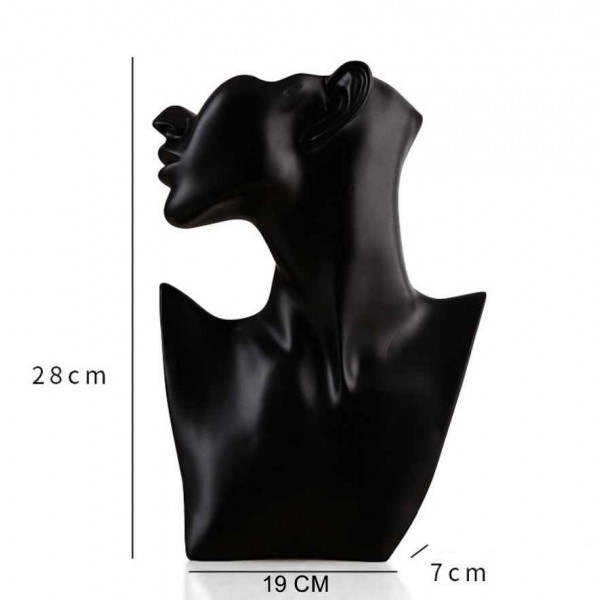 Hand-made decoration half face for women accessories to decorate office or home