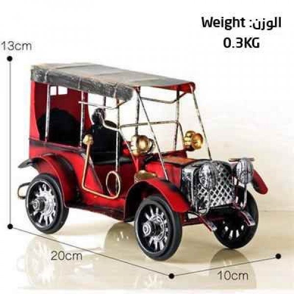Old style iron-made handmade car iron model decorative craft for office and home