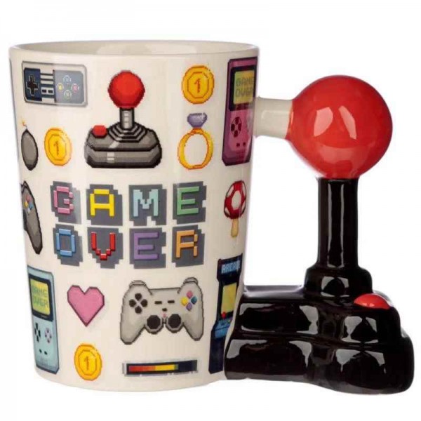 Creative Cup as Game Cup Ceramic Cup Mug Game Switch Handle