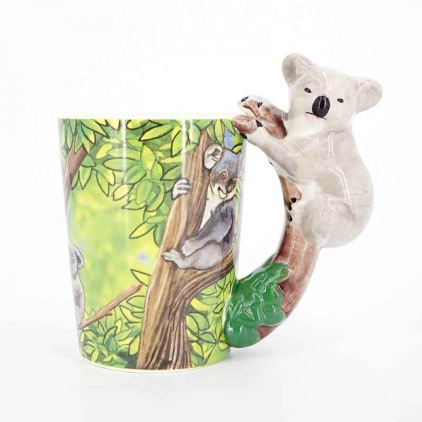 Creative ceramic cups with animal shapes animal shaped mugs