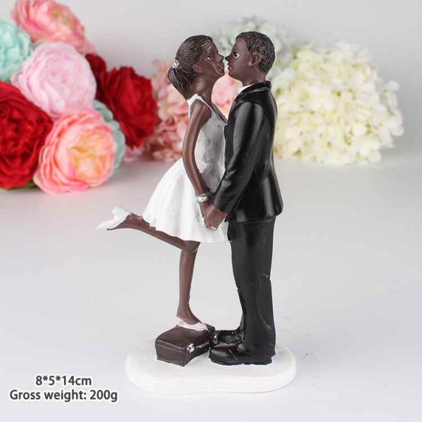 Wedding cake dolls resin decorations crafts for bride and groom - Group B