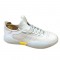 White comfortable sneakers for summer and sports shoes for men