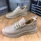 Men sport comfortable soft faux leather sneakers
