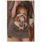 Women's Short Sleeve Loose T-Shirt With Print