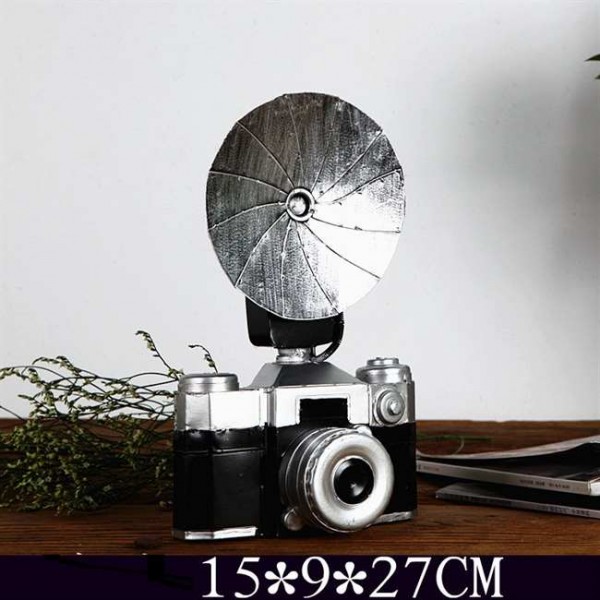 Camera model photography decoration old models filming camera iron craft DCG039