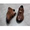Men heightening thick bottom low-top shoes leather trendy shoe MFSC018