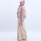 Arab women's long abaya embroidered in three colors ARAG009