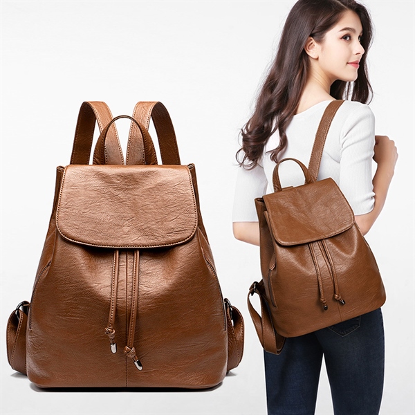 Women's Fashion Small Backpack Large Capacity 6