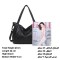 Backpack women new style bag black two sizes 12