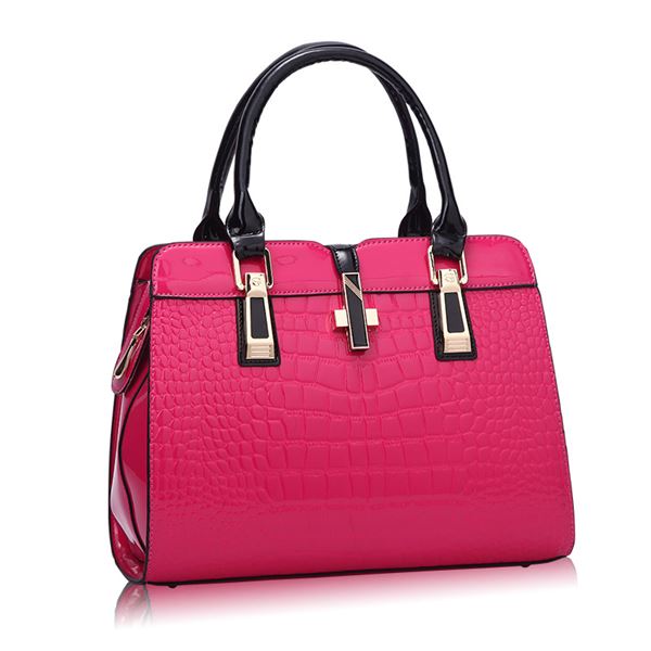 Women PU leather handbag one-shoulder large bag WWB022