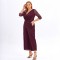 Plus-Size Lace Mesh Loose Pants Dress WFWC064