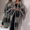 Arabic Long Chiffon Abaya With Inner Clothe WFWC071